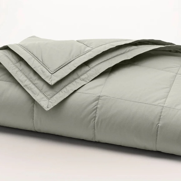 Boll & Branch Luxury alternative pewter Bed Blanket king/cal - Picture 4 of 4